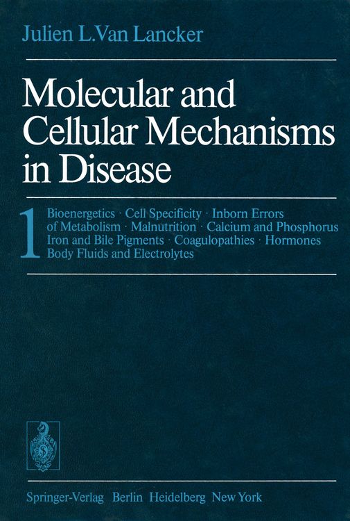 Produktbild: Molecular and Cellular Mechanisms in Disease