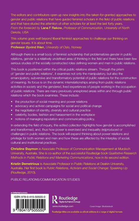 Produktbild: Gender and Public Relations