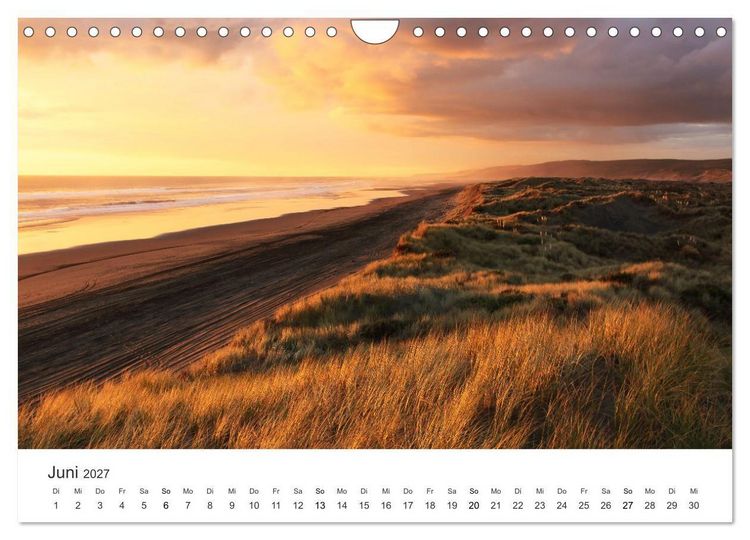 Produktbild: Naturschauspiel Neuseeland (Wandkalender 2027 DIN A4 quer), CALVENDO Monatskalender