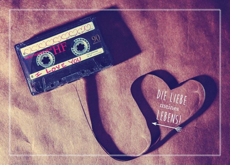 Produktbild: Postkarten Hochzeit - 25 Postkarten Liebe