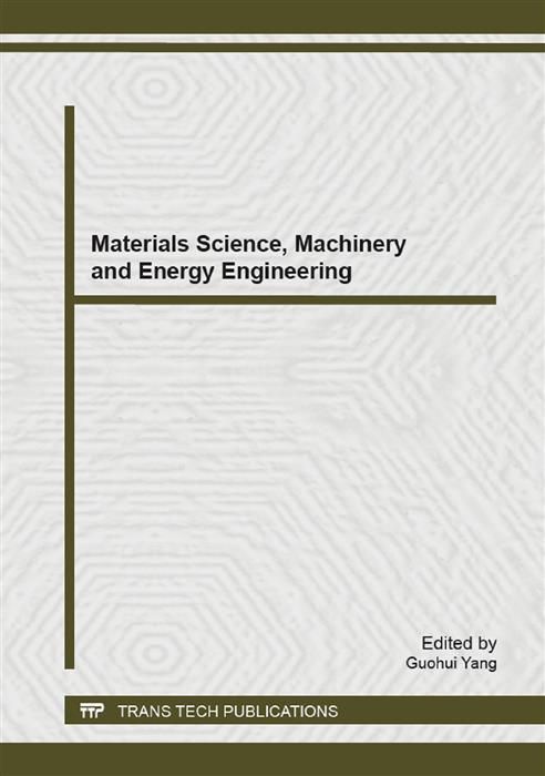 Produktbild: Materials Science, Machinery and Energy Engineering