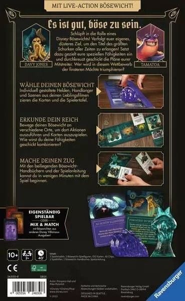 Produktbild: Disney Villainous: T&uuml;ckische Fluten - Gesellschaftsspiel & Brettspiel ab 10 Jahre