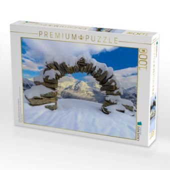 Produktbild: CALVENDO Puzzle S&ouml;lden, 2000 H&ouml;henmeter bis zum Gletscher. | 1000 Teile Lege-Gr&ouml;&szlig;e 64x48cm Foto-Puzzle f&uuml;r gl&uuml;ckliche Stunden