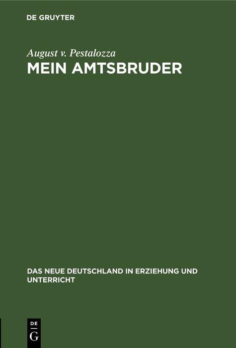 Produktbild: Mein Amtsbruder