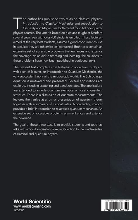 Produktbild: INTRODUCTION TO QUANTUM MECHANICS