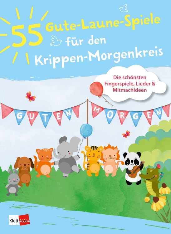 Produktbild: 55 Gute-Laune-Spiele f&uuml;r den Krippen-Morgenkreis