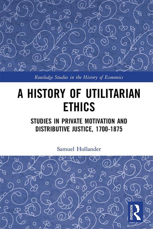 Produktbild: A History of Utilitarian Ethics