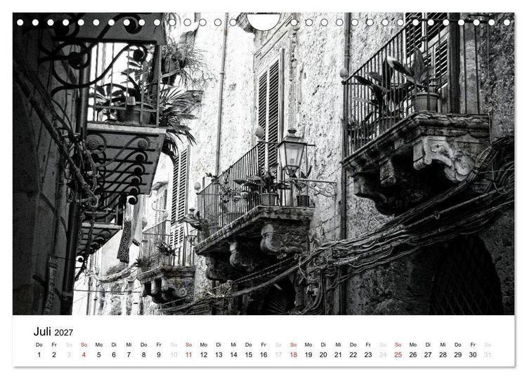 Produktbild: Silberstein portr&auml;tiert Palermo (Wandkalender 2027 DIN A4 quer), CALVENDO Monatskalender