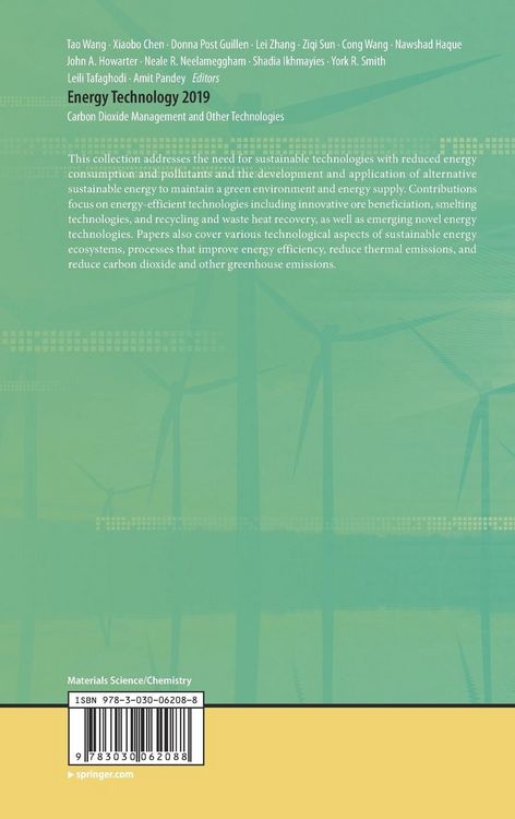 Produktbild: Energy Technology 2019