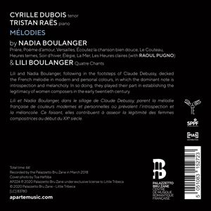 Produktbild: Lili et Nadia Boulanger: M'lodies