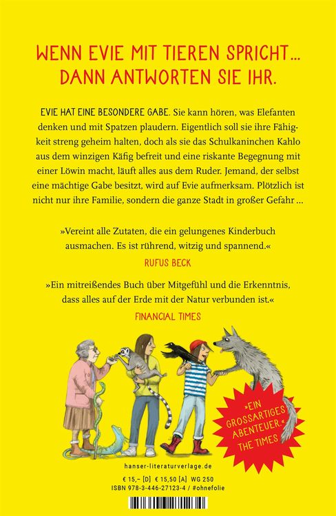 Produktbild: Evie und die Macht der Tiere