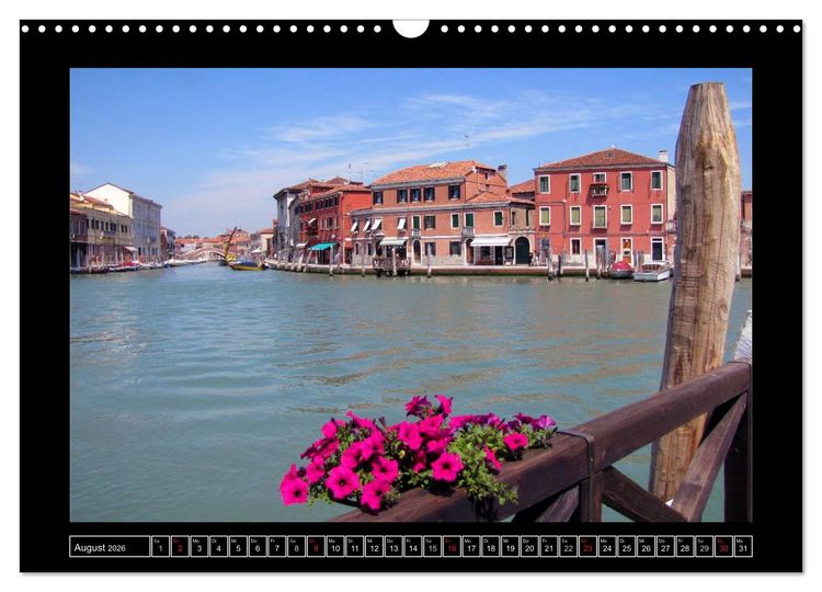 Produktbild: Romantisches Fernweh - Venedig (Wandkalender 2026 DIN A3 quer), CALVENDO Monatskalender