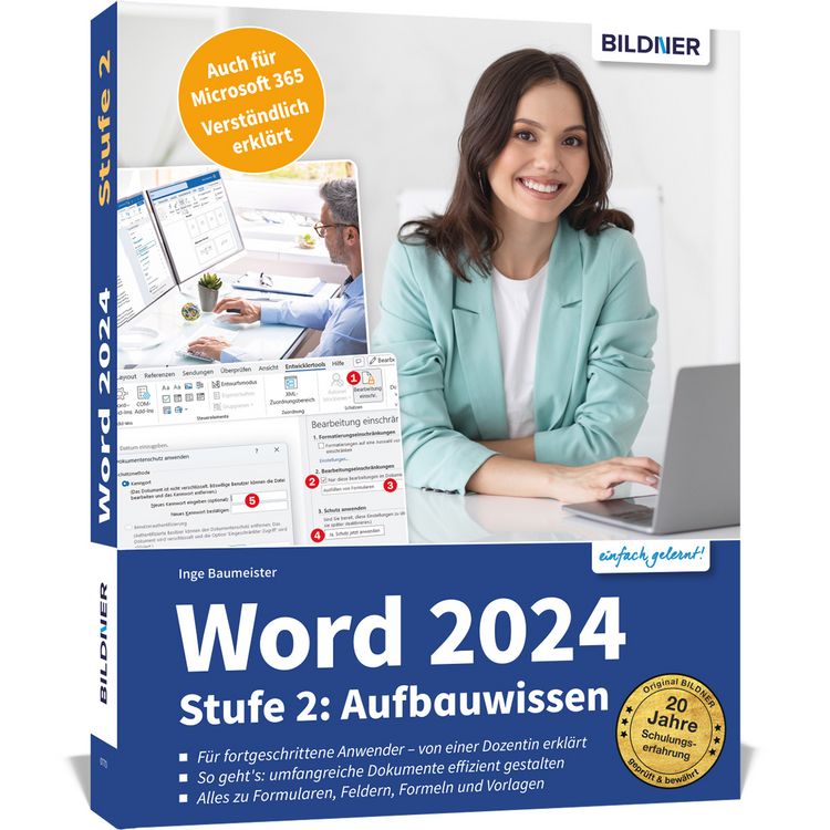 Produktbild: Word 2024 - Stufe 2: Aufbauwissen