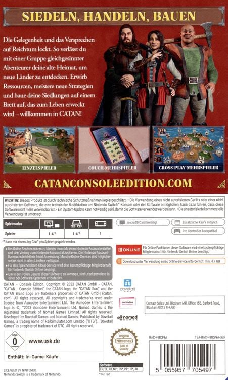 Produktbild: Catan - Console Edition (CIAB)