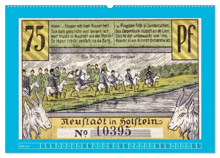 Produktbild: Gru&szlig; aus Neustadt in Holstein (hochwertiger Premium Wandkalender 2026 DIN A2 quer), Kunstdruck in Hochglanz