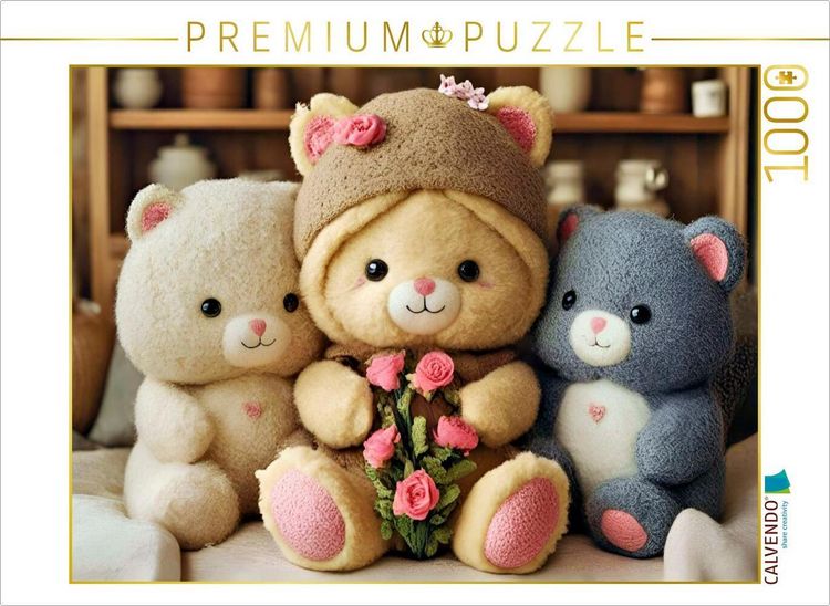 Produktbild: CALVENDO Puzzle Komm kuscheln - ich bring die W&auml;rme mit. | 1000 Teile Lege-Gr&ouml;&szlig;e 64x48cm Foto-Puzzle f&uuml;r gl&uuml;ckliche Stunden