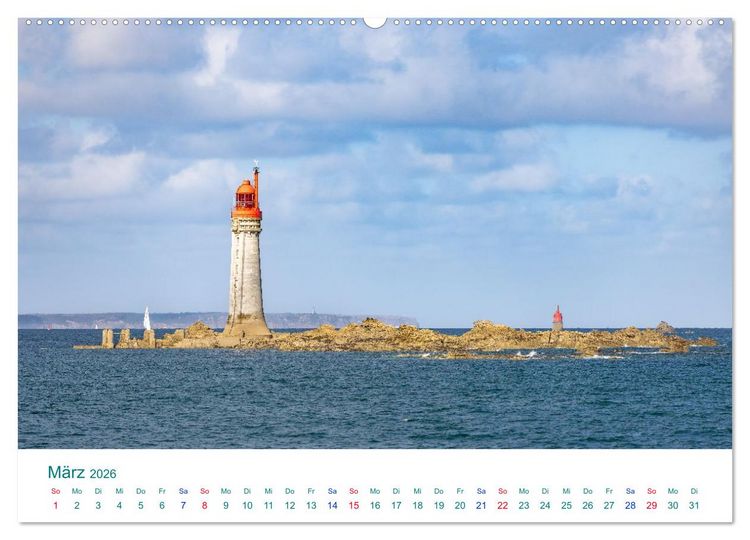 Produktbild: Smaragdk&uuml;ste C&ocirc;te d'&Eacute;meraude. Der malerische Norden der Bretagne (hochwertiger Premium Wandkalender 2026 DIN A2 quer), Kunstdruck in Hochglanz