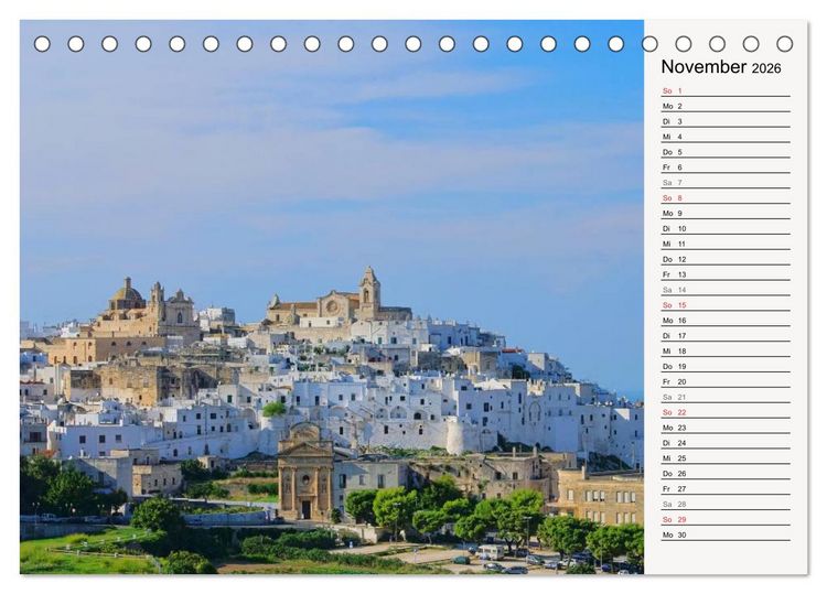 Produktbild: Italia (Tischkalender 2026 DIN A5 quer), CALVENDO Monatskalender