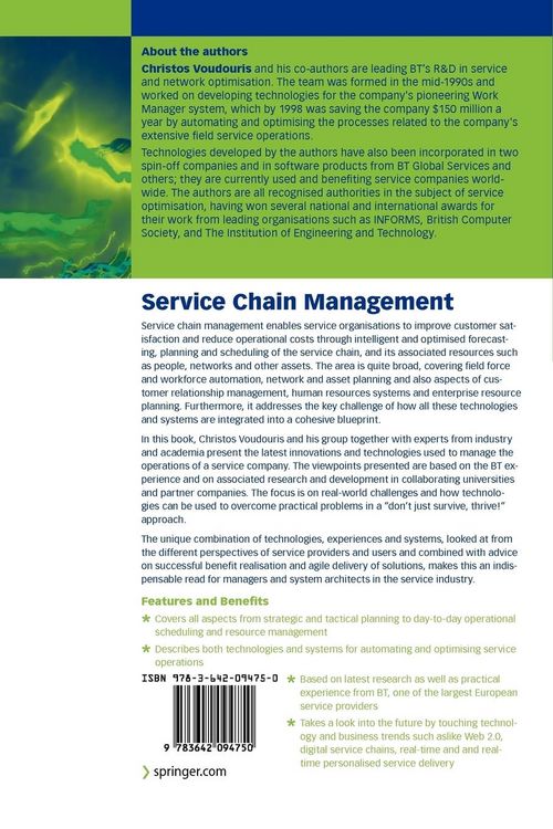 Produktbild: Service Chain Management