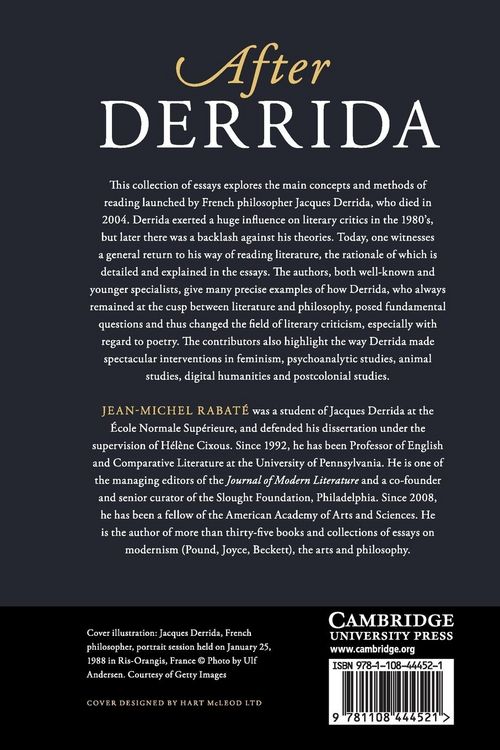 Produktbild: After Derrida