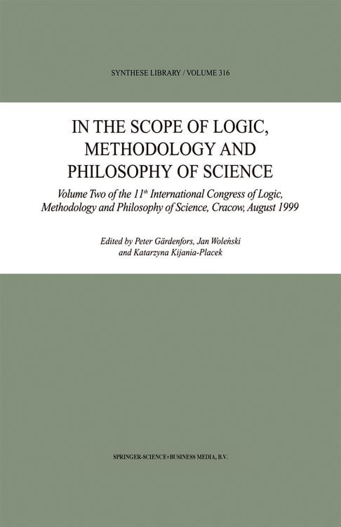 Produktbild: In the Scope of Logic, Methodology and Philosophy of Science