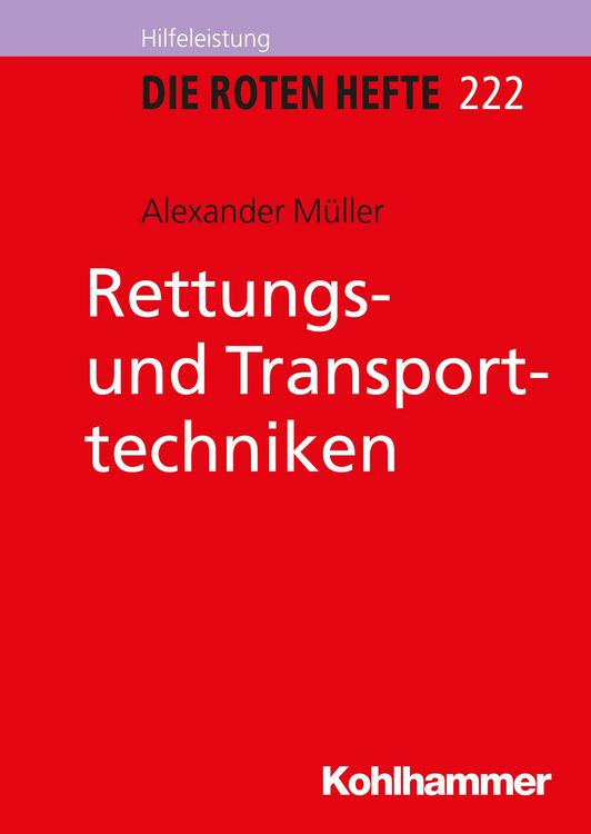 Produktbild: Rettungs- und Transporttechniken