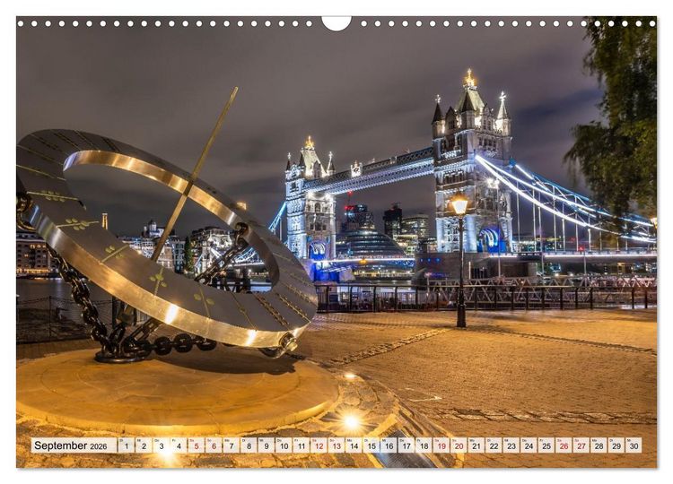 Produktbild: LONDON Magie einer Metropole (Wandkalender 2026 DIN A3 quer), CALVENDO Monatskalender
