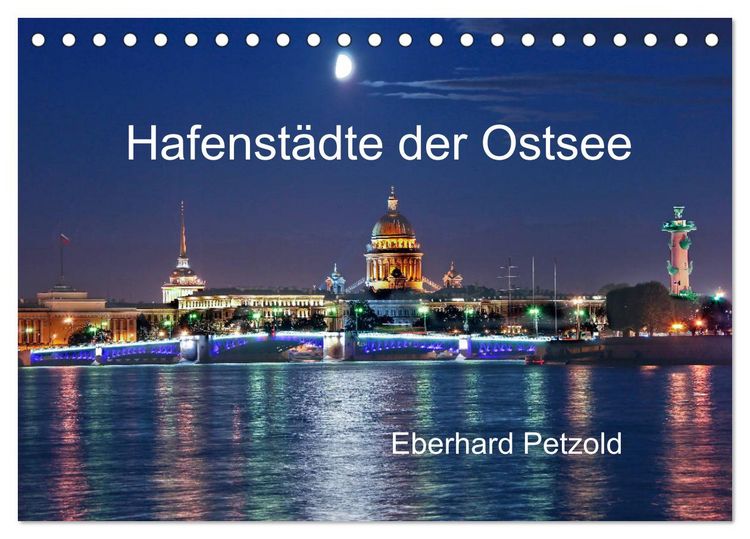 Produktbild: Hafenst&auml;dte der Ostsee (Tischkalender 2026 DIN A5 quer), CALVENDO Monatskalender