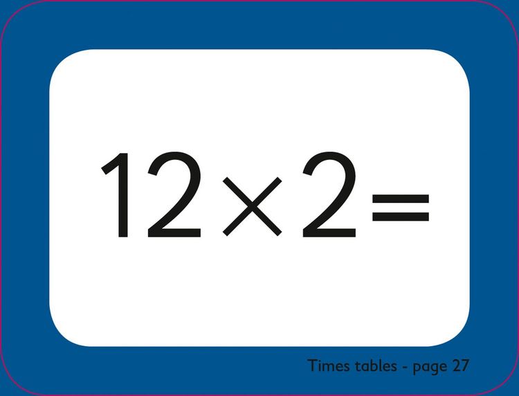Produktbild: Times Tables Flashcards