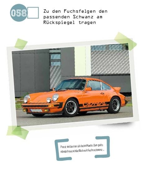 Produktbild: Die Bucket List f&uuml;r Porsche-Fahrer