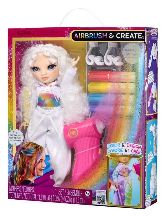 Produktbild: Rainbow High Color & Create Evergreen Fashion Dolls -Green Eyes