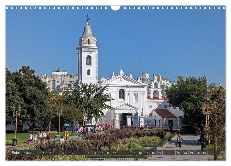 Produktbild: Buenos Aires mit Iguazu (Wandkalender 2027 DIN A3 quer), CALVENDO Monatskalender