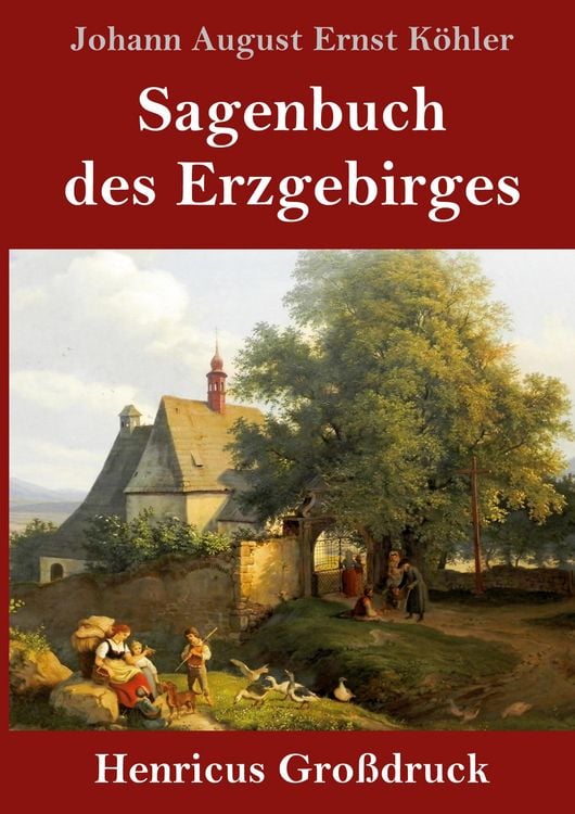 Produktbild: Sagenbuch des Erzgebirges (Gro&szlig;druck)