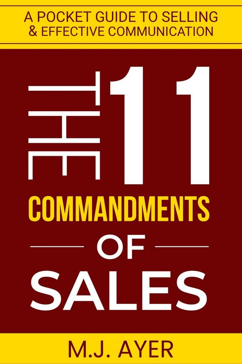 Produktbild: 11 Commandments of Sales - A Pocket Guide to Selling & Effective Communication