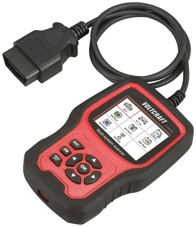 Produktbild: VOLTCRAFT VC-OBD-9610 OBD II Diagnosetool VC-13097390
