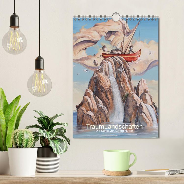 Produktbild: TraumLandschaften (Wandkalender 2026 DIN A4 hoch), CALVENDO Monatskalender