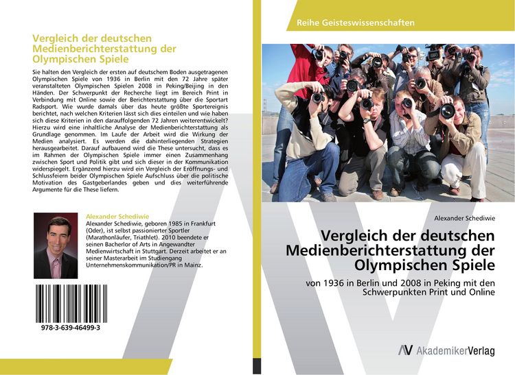 Produktbild: Vergleich der deutschen Medienberichterstattung der Olympischen Spiele