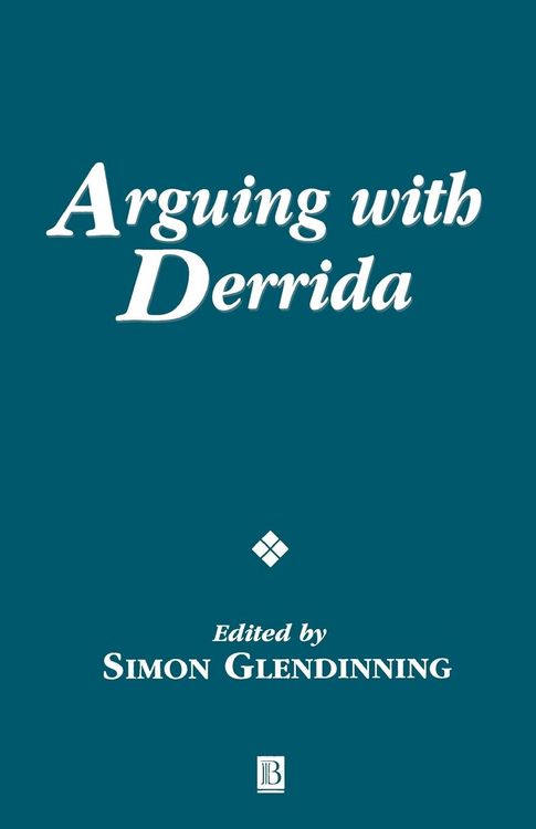 Produktbild: Arguing with Derrida