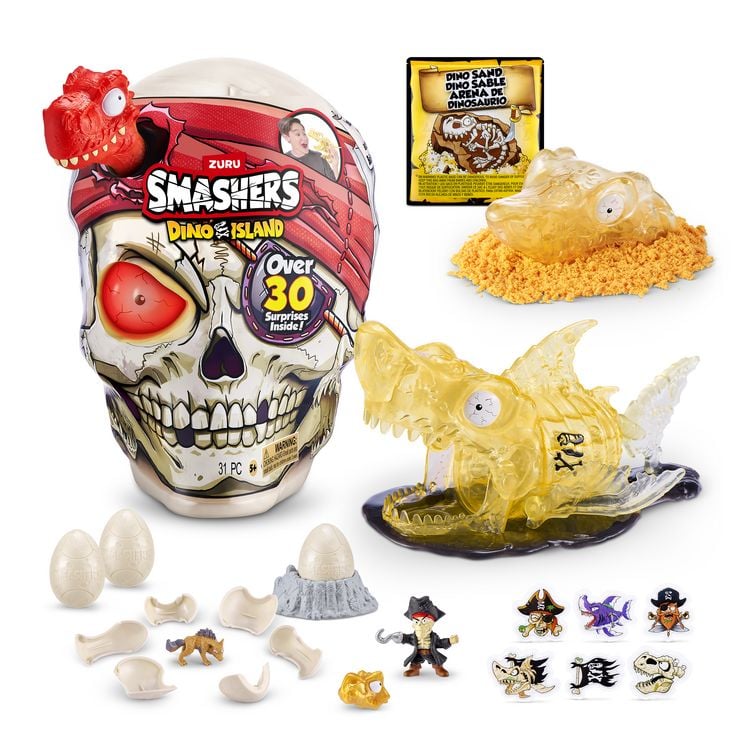 Produktbild: Smashers - Dino Island Piratenkopf Serie 1