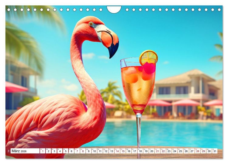 Produktbild: Sonnige Schnappsch&uuml;sse - Ein Jahr voller fr&ouml;hlicher Tiere (Wandkalender 2026 DIN A4 quer), CALVENDO Monatskalender