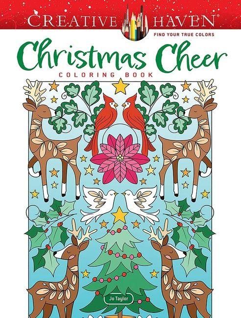 Produktbild: Creative Haven Christmas Cheer Coloring Book