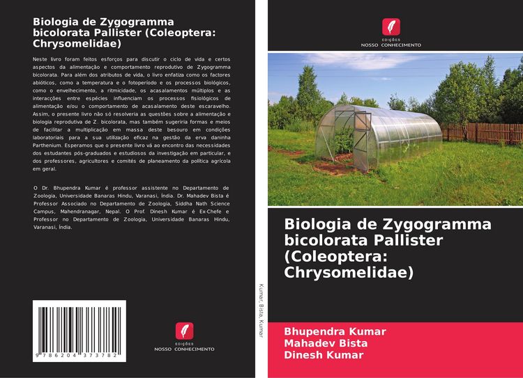 Produktbild: Biologia de Zygogramma bicolorata Pallister (Coleoptera: Chrysomelidae)