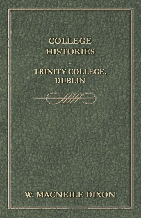 Produktbild: College Histories - Trinity College, Dublin
