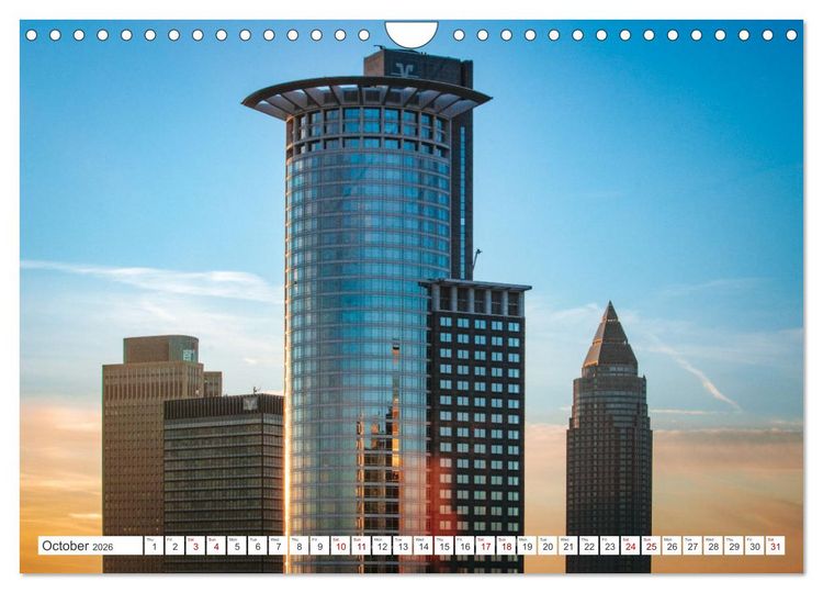 Produktbild: Frankfurt most beautiful places (Wall Calendar 2026 DIN A4 landscape), CALVENDO 12 Month Wall Calendar