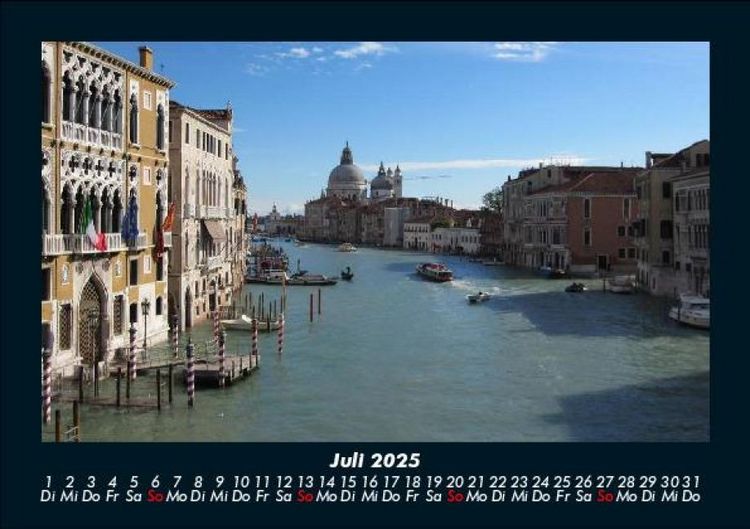 Produktbild: Sensation Italien 2025 Fotokalender DIN A5