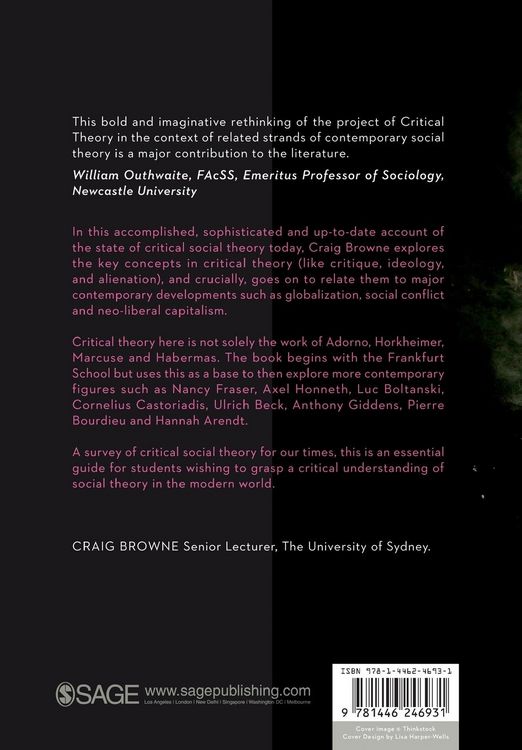 Produktbild: Critical Social Theory