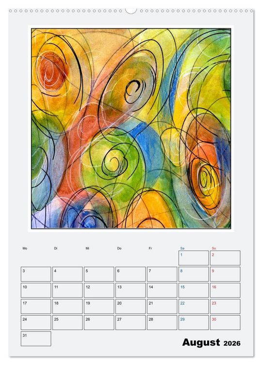 Produktbild: New Art Deco (hochwertiger Premium Wandkalender 2026 DIN A2 hoch), Kunstdruck in Hochglanz