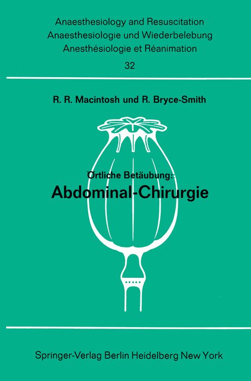 Produktbild: &Ouml;rtliche Bet&auml;ubung: Abdominal- Chirurgie
