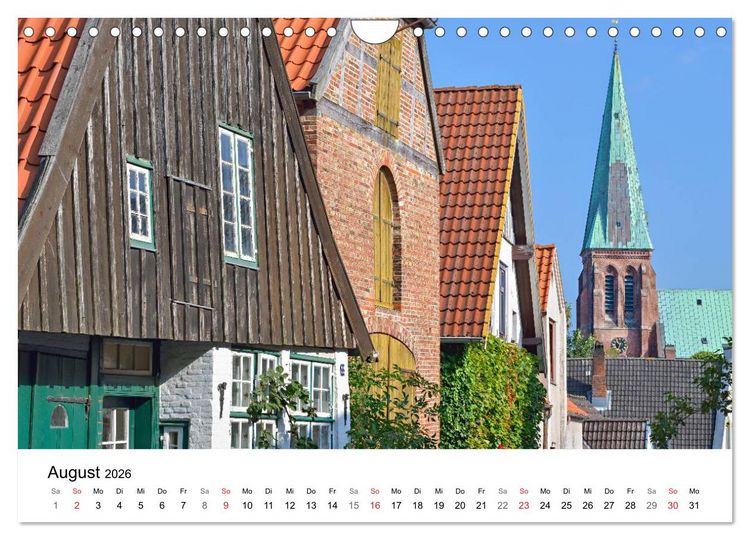 Produktbild: Dithmarschen - Der Landkreis (Wandkalender 2026 DIN A4 quer), CALVENDO Monatskalender