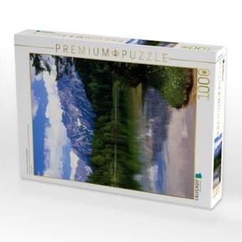Produktbild: CALVENDO Puzzle Ferchensee am Karwendelgebirge | 1000 Teile Lege-Gr&ouml;&szlig;e 64x48cm Foto-Puzzle f&uuml;r gl&uuml;ckliche Stunden